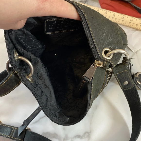 Fossil Long Live Vintage Sling Crossbody Bag Womens OS Brown Leather Pockets - Picture 13 of 15